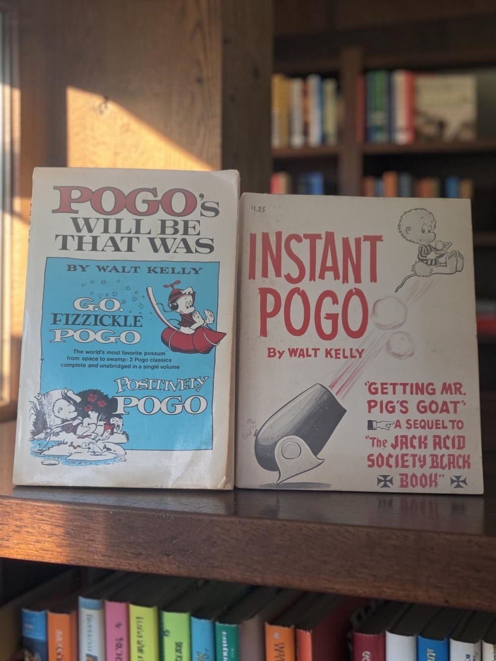 Pogo Comic Book Collection In Two Books - 1962 and 1979